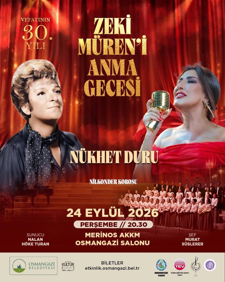 ZEKİ MÜREN'İ ANMA GECESİ NÜKHET DURU